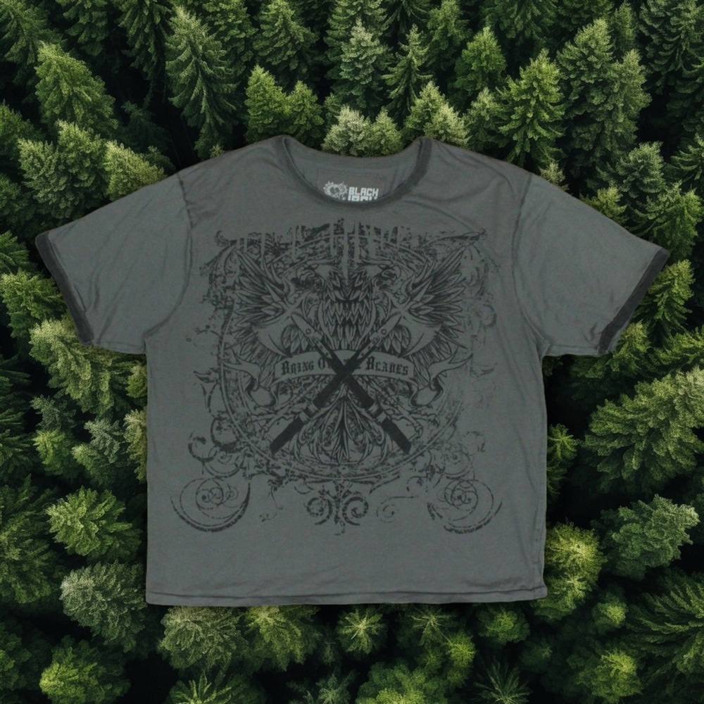 Y2K BLACK JACK SHIRT